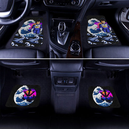 Vegeta Car Floor Mats Custom Dragon Ball Car Interior Accessories - Gearcarcover - 2