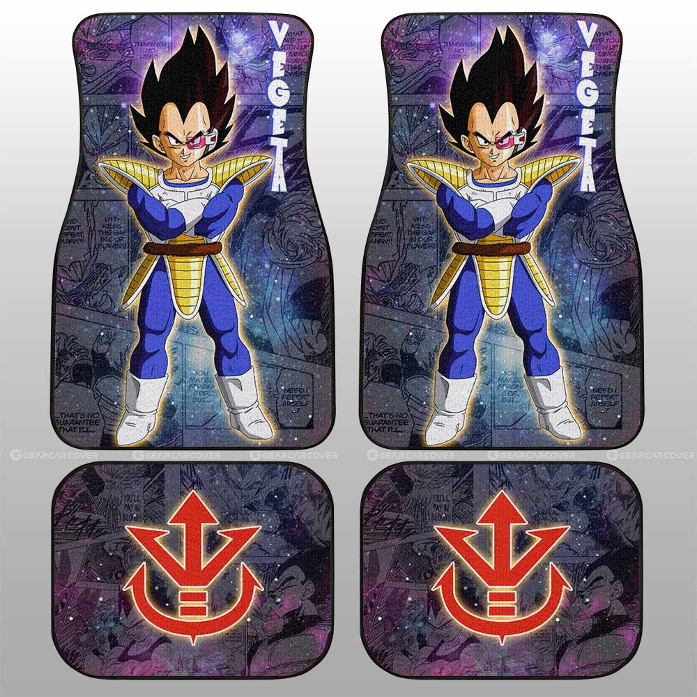 Vegeta Car Floor Mats Custom Galaxy Style Car Accessories - Gearcarcover - 2