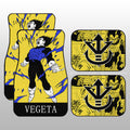 Vegeta Car Floor Mats Custom Manga Color Style - Gearcarcover - 1