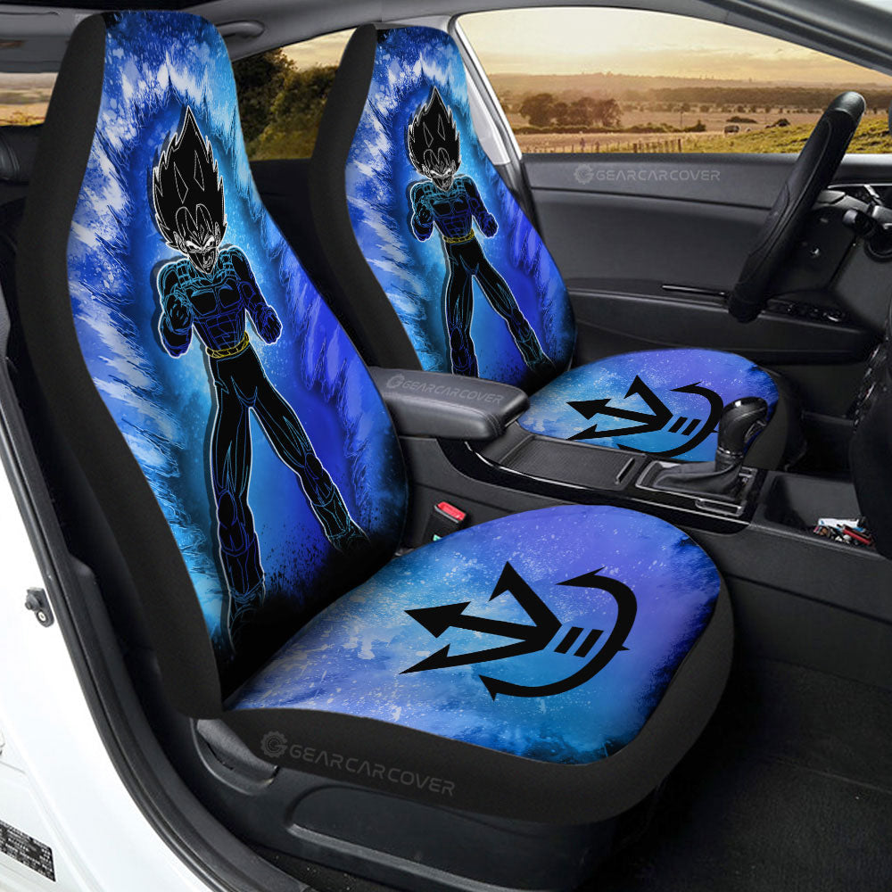 Vegeta Car Seat Covers Custom Anime Car Accessories - Gearcarcover - 2