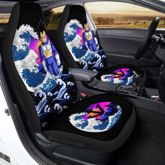 Vegeta Car Seat Covers Custom Dragon Ball Car Interior Accessories - Gearcarcover - 2