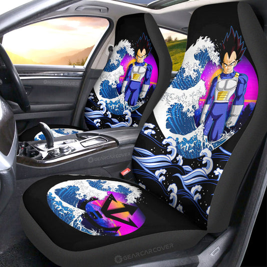 Vegeta Car Seat Covers Custom Dragon Ball Car Interior Accessories - Gearcarcover - 1