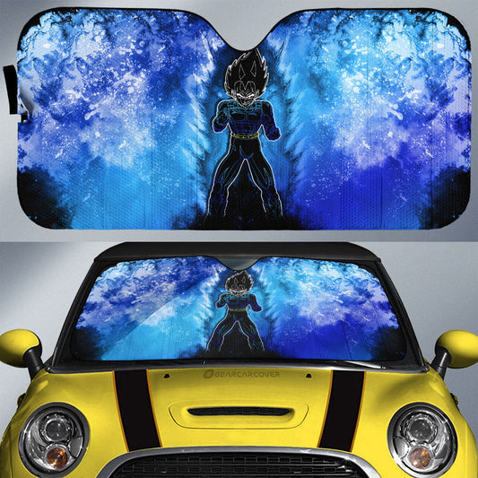 Vegeta Car Sunshade Custom Anime Car Accessories - Gearcarcover - 1