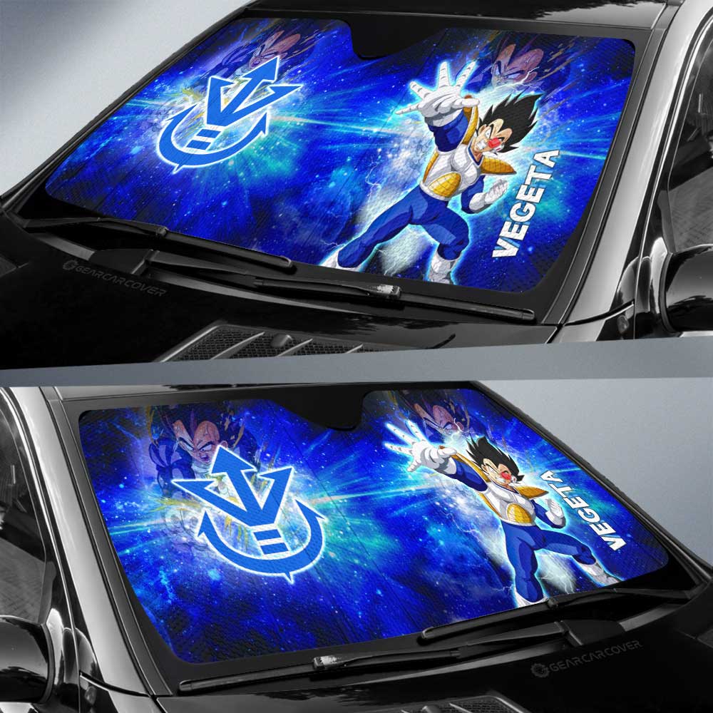 Vegeta Car Sunshade Custom Car Accessories - Gearcarcover - 2