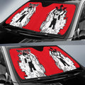 Vegeta Car Sunshade Custom Car Accessories Manga Style For Fans - Gearcarcover - 2