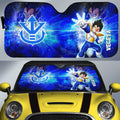 Vegeta Car Sunshade Custom Dragon Ball Anime Car Accessories - Gearcarcover - 1