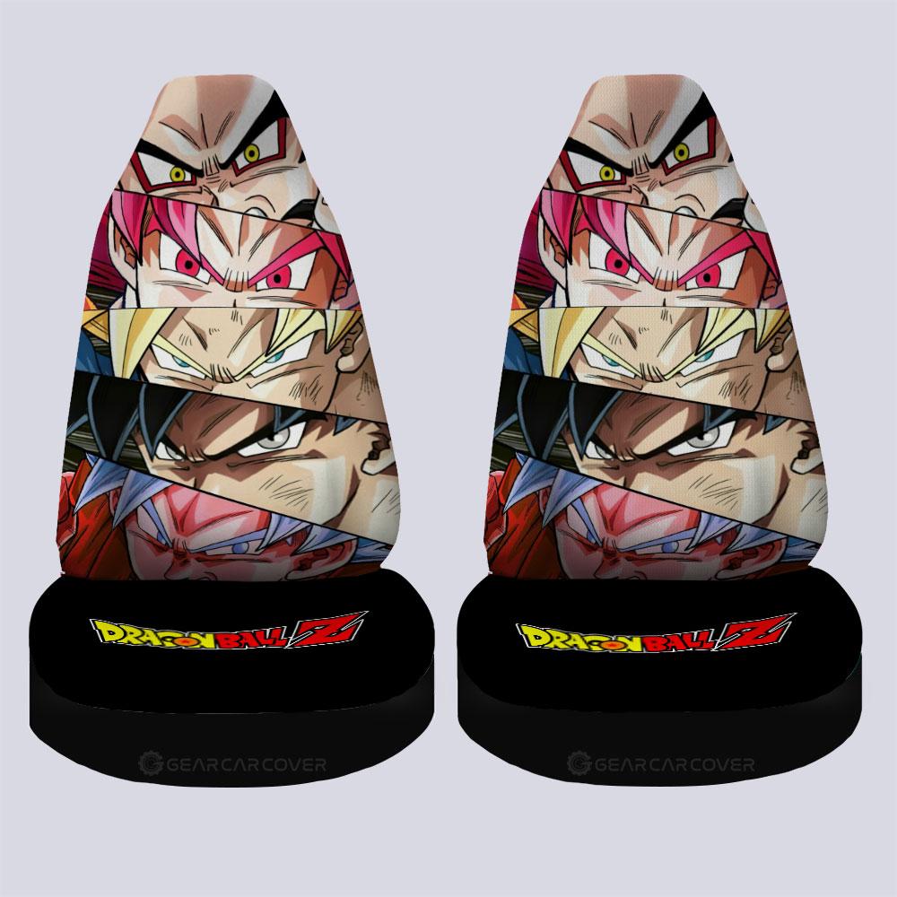 Vegeta Eyes Car Seat Covers Custom Car Accessories - Gearcarcover - 4