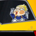 Vegeta Hitting Glass Car Sticker Custom Car Accessories For Fans - Gearcarcover - 2