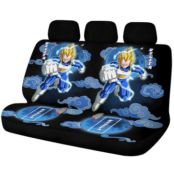 Vegeta SSJ Car Back Seat Covers Custom Car Accessories - Gearcarcover - 1