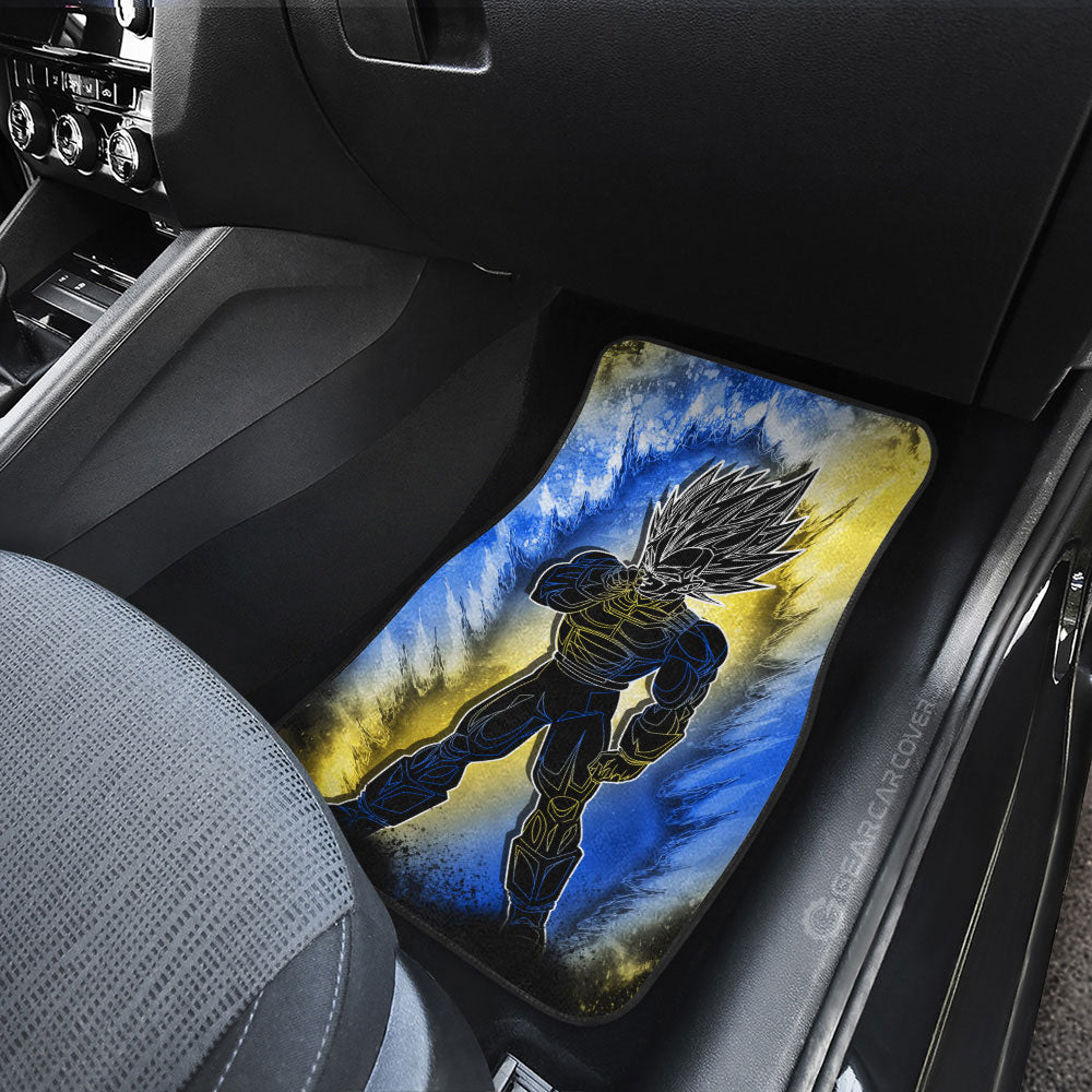 Vegeta SSJ Car Floor Mats Custom Anime Car Accessories - Gearcarcover - 3