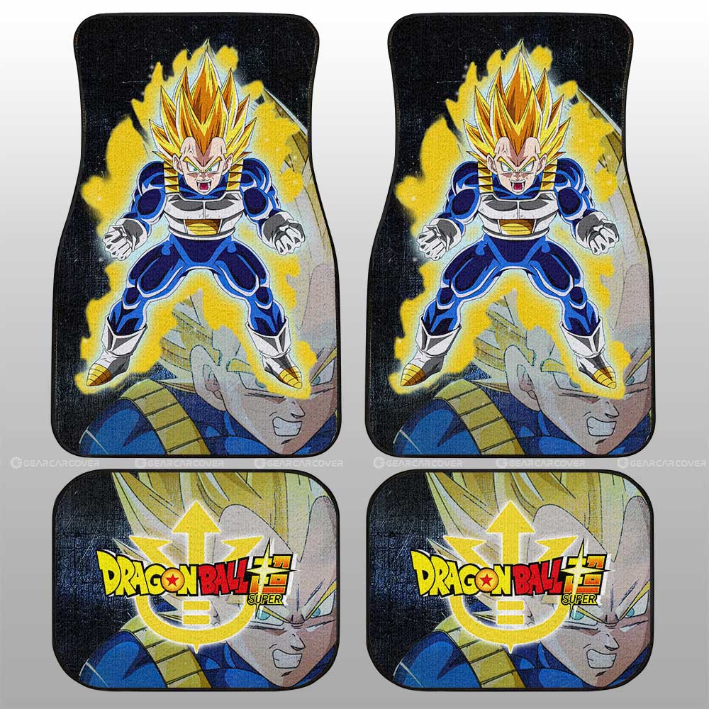 Vegeta SSJ Car Floor Mats Custom Car Accessories - Gearcarcover - 2