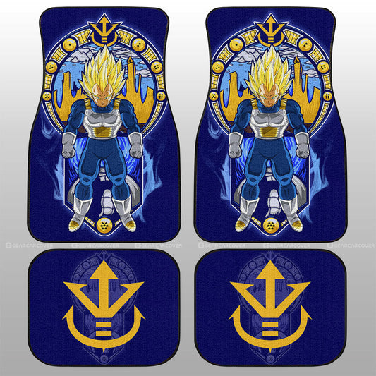 Vegeta SSJ Car Floor Mats Custom Car Interior Accessories - Gearcarcover - 1