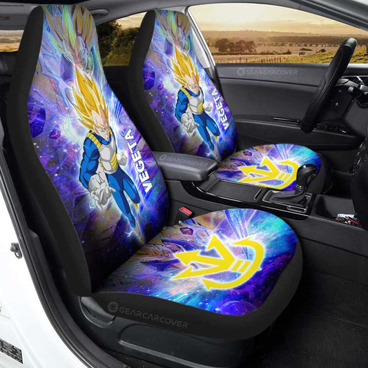 Vegeta SSJ Car Seat Covers Custom Car Accessories - Gearcarcover - 2