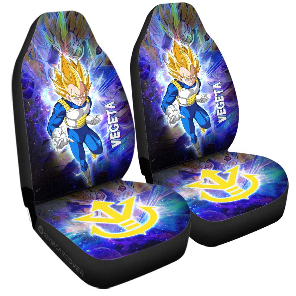 Vegeta SSJ Car Seat Covers Custom Car Accessories - Gearcarcover - 3