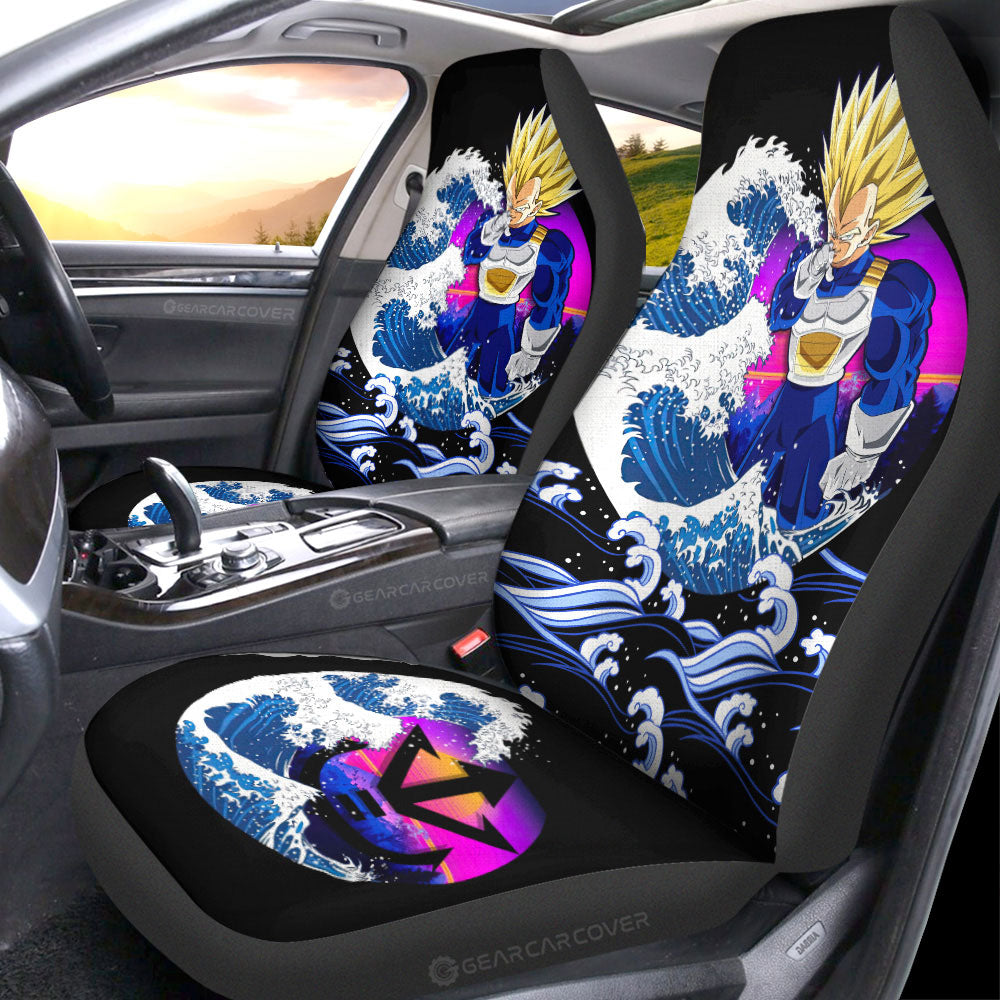 Vegeta SSJ Car Seat Covers Custom Car Interior Accessories - Gearcarcover - 1