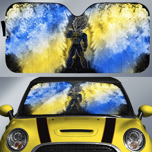 Vegeta SSJ Car Sunshade Custom Anime Car Accessories - Gearcarcover - 1