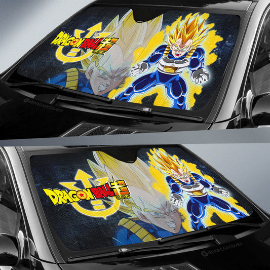 Vegeta SSJ Car Sunshade Custom Car Interior Accessories - Gearcarcover - 2