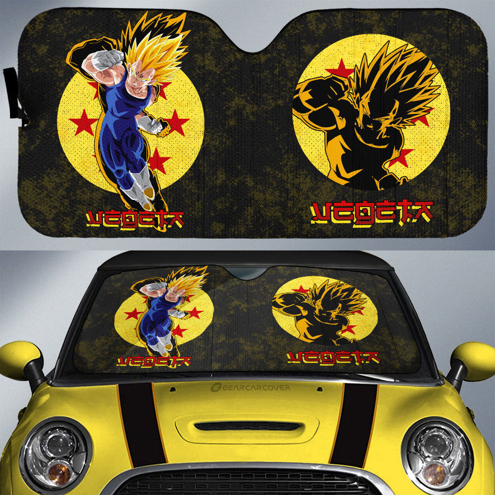 Vegeta SSJ Car Sunshade Custom Car Interior Accessories - Gearcarcover - 1