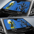 Vegeta SSJ Car Sunshade Custom Manga Color Style - Gearcarcover - 2