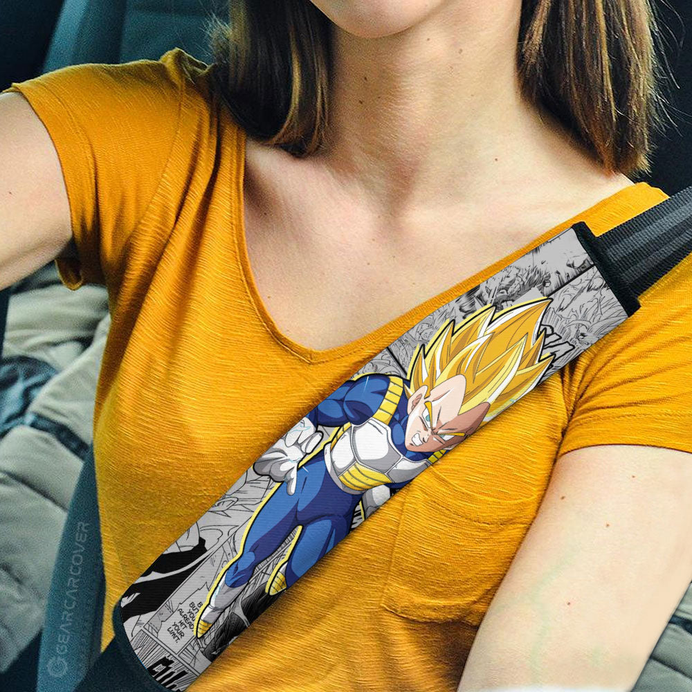 Vegeta SSJ Seat Belt Covers Collection - Gearcarcover - 2