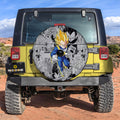 Vegeta SSJ Spare Tire Covers Camera Hole Collection - Gearcarcover - 3