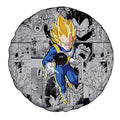 Vegeta SSJ Spare Tire Covers Camera Hole Collection - Gearcarcover - 4