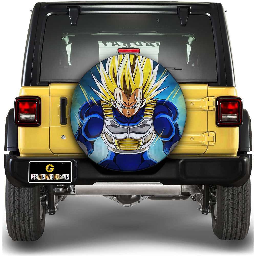 Vegeta SSJ Spare Tire Covers Custom Car Accessories - Gearcarcover - 1