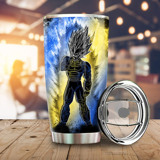 Vegeta SSJ Tumbler Cup Custom Anime Car Accessories - Gearcarcover - 1