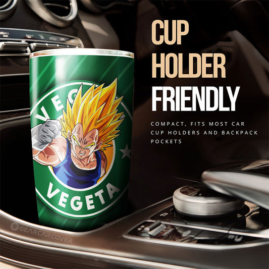 Vegeta SSJ Tumbler Cup Custom Car Accessories - Gearcarcover - 2