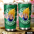 Vegeta SSJ Tumbler Cup Custom Car Accessories - Gearcarcover - 3