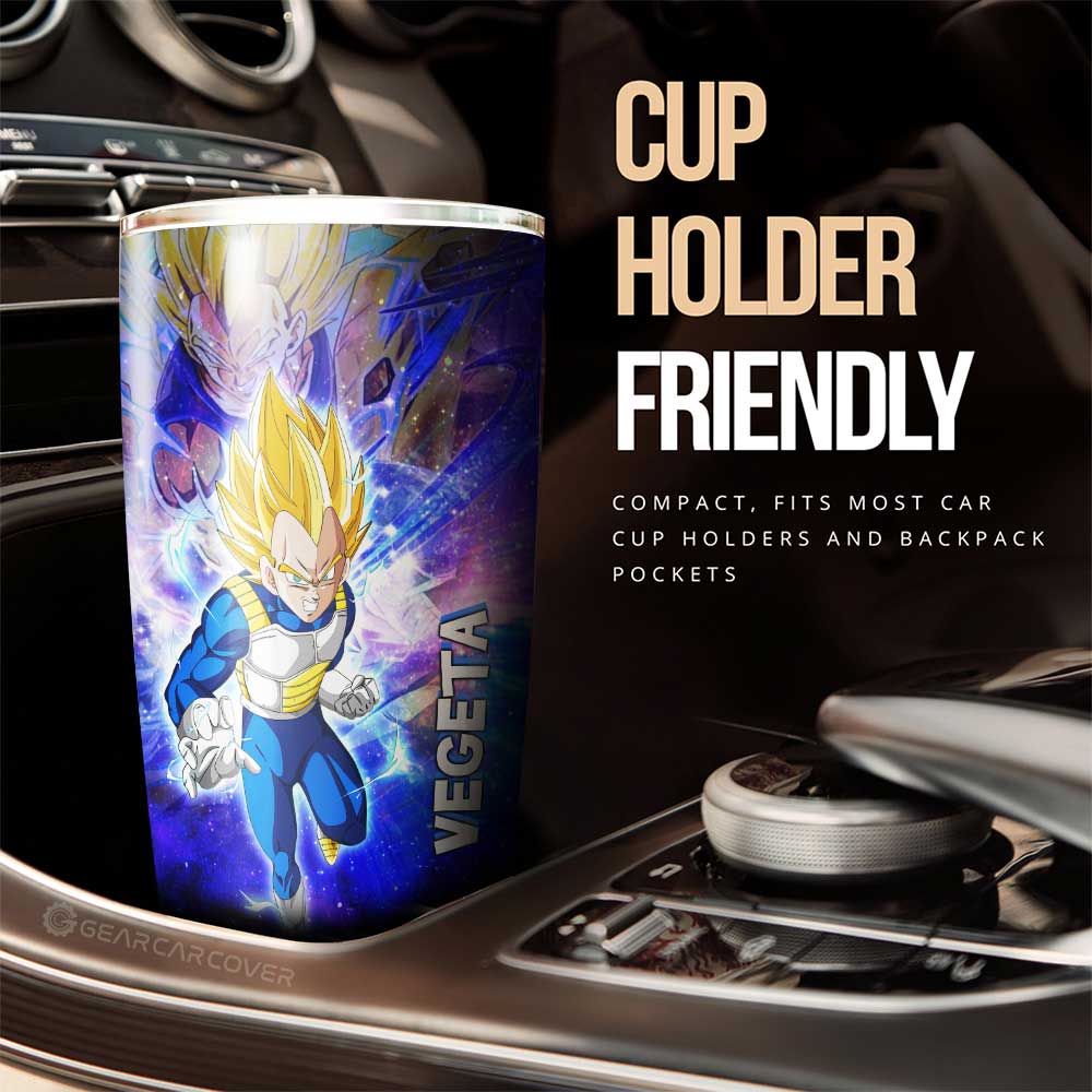 Vegeta SSJ Tumbler Cup Custom Car Accessories - Gearcarcover - 3