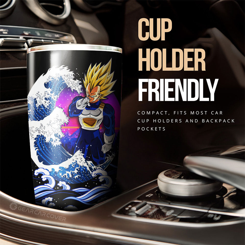 Vegeta SSJ Tumbler Cup Custom Car Interior Accessories - Gearcarcover - 3