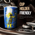 Vegeta SSJ Tumbler Cup Custom Manga Color Style - Gearcarcover - 3