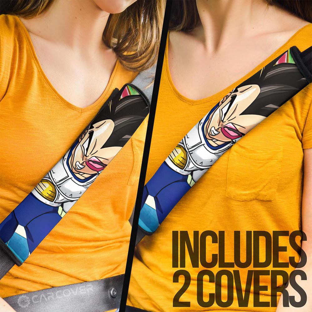 Vegeta Seat Belt Covers Custom Car Accessories - Gearcarcover - 3