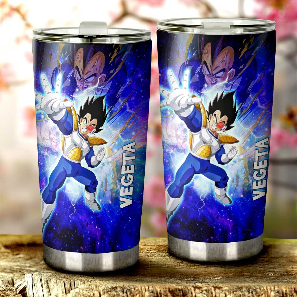 Vegeta Tumbler Cup Custom Dragon Ball Anime Car Accessories - Gearcarcover - 2