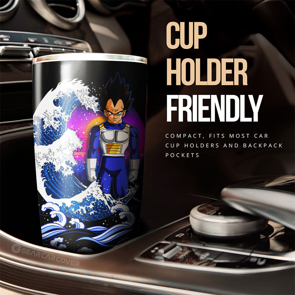 Vegeta Tumbler Cup Custom Dragon Ball Car Interior Accessories - Gearcarcover - 3