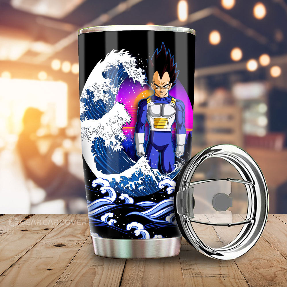 Vegeta Tumbler Cup Custom Dragon Ball Car Interior Accessories - Gearcarcover - 1