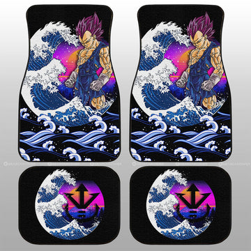 Vegeta Ultra Ego Car Floor Mats Custom Car Interior Accessories - Gearcarcover - 1