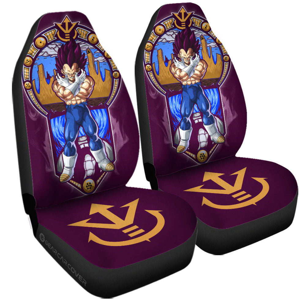 Vegeta Ultra Ego Car Seat Covers Custom Car Interior Accessories - Gearcarcover - 3