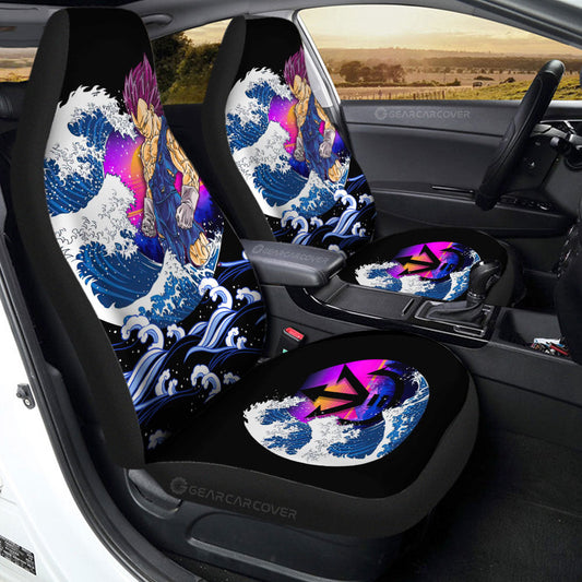 Vegeta Ultra Ego Car Seat Covers Custom Dragon Ball Car Interior Accessories - Gearcarcover - 2