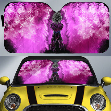 Vegeta Ultra Ego Car Sunshade Custom Anime Car Accessories - Gearcarcover - 1