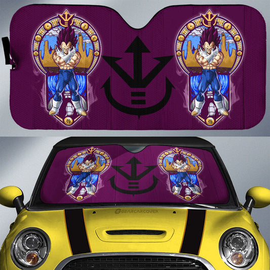 Vegeta Ultra Ego Car Sunshade Custom Car Interior Accessories - Gearcarcover - 1