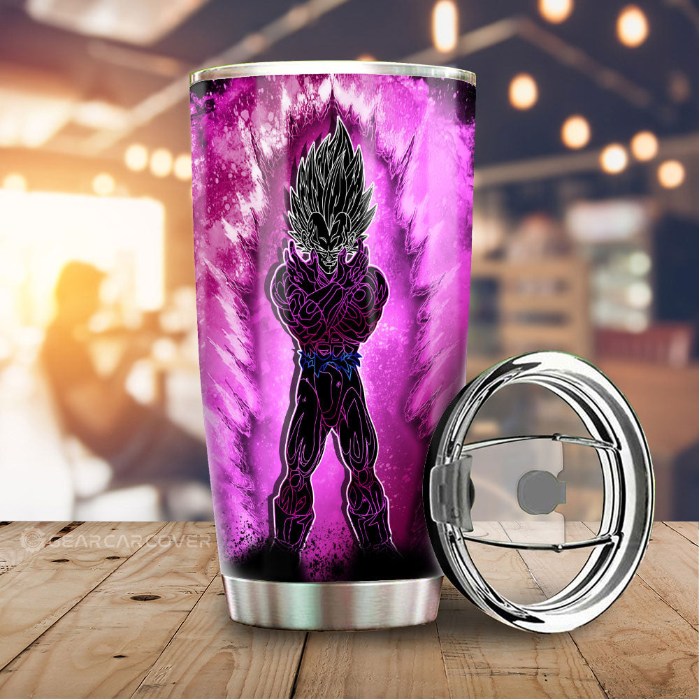 Vegeta Ultra Ego Tumbler Cup Custom Anime Car Accessories - Gearcarcover - 1