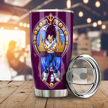 Vegeta Ultra Ego Tumbler Cup Custom Car Interior Accessories - Gearcarcover - 1