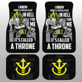 Vegeta's Throne Essential Car Floor Mats Custom Gift For Fans - Gearcarcover - 2