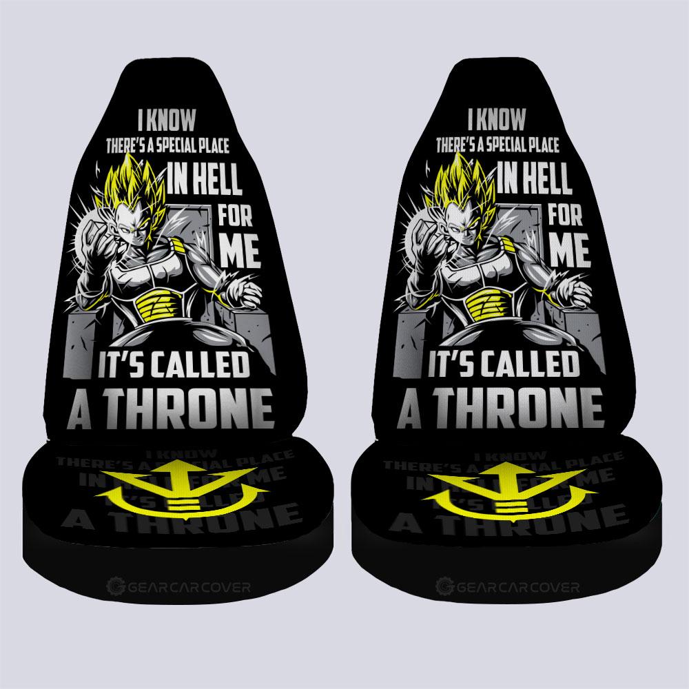 Vegeta's Throne Essential Car Seat Covers Custom Gift For Fans - Gearcarcover - 4