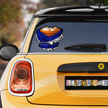 Vegito Uniform Car Sticker Custom - Gearcarcover - 1