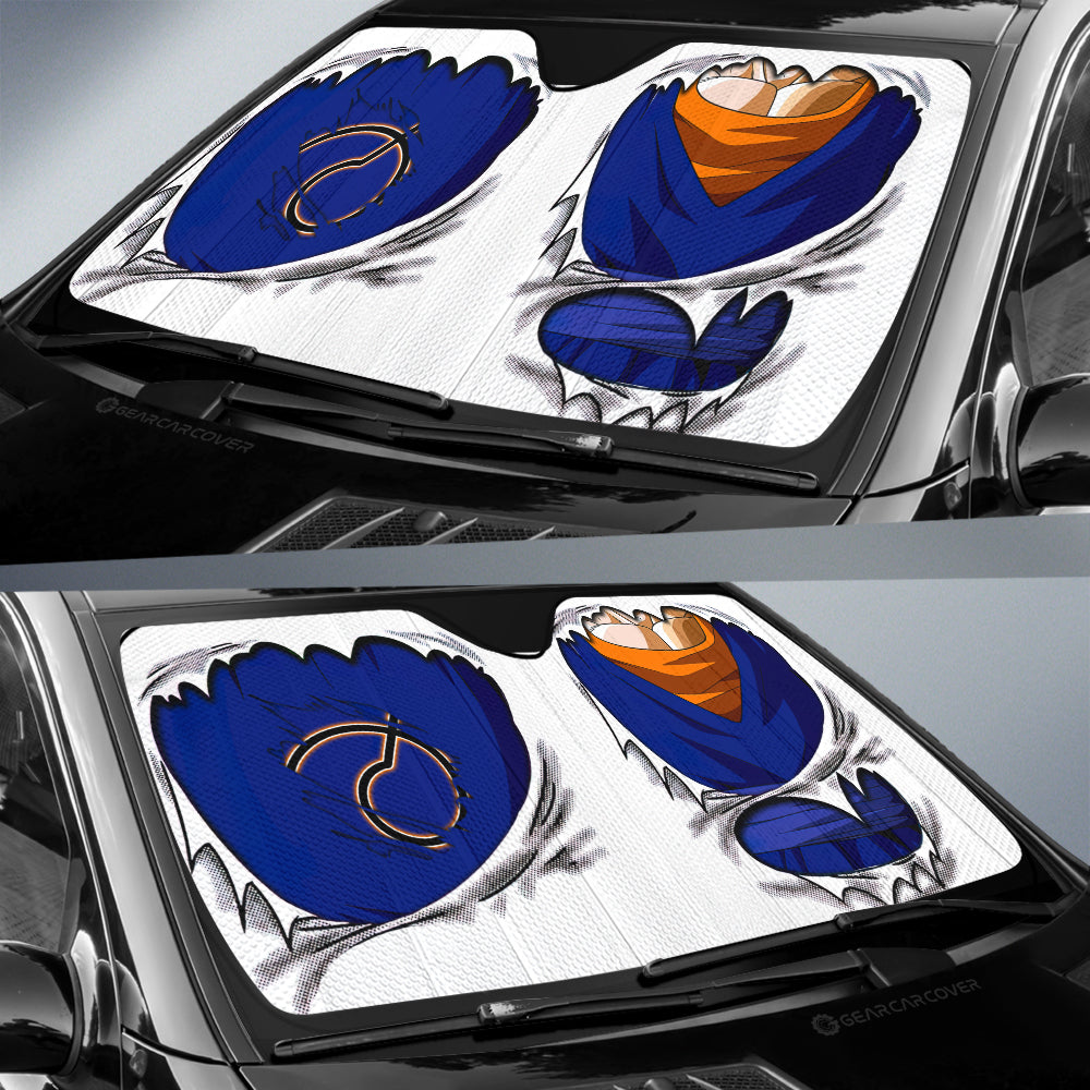 Vegito Uniform Car Sunshade Custom - Gearcarcover - 2