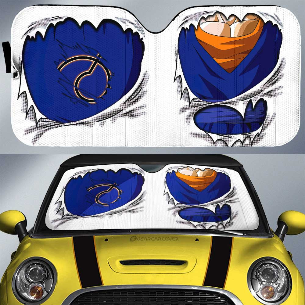 Vegito Uniform Car Sunshade Custom - Gearcarcover - 1