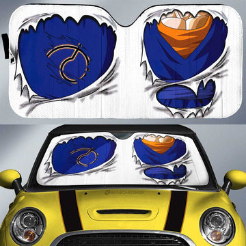 Vegito Uniform Car Sunshade Custom - Gearcarcover - 1